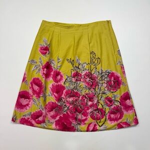 Women’s Odille Floral Print Midi Skirt Size 8